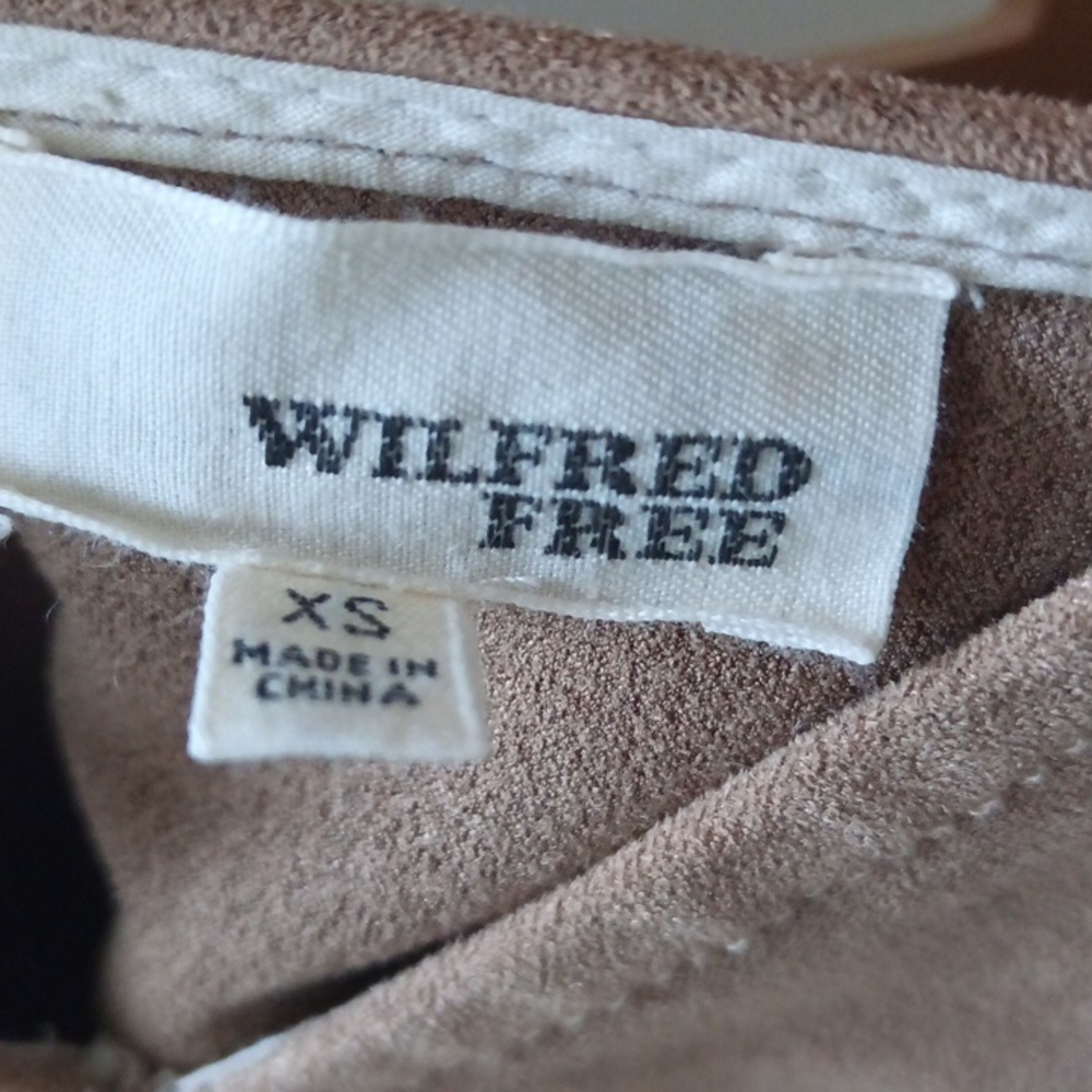 Ptp15" Wilfred Faux Suede Tan Camisole Top - Picture 10 of 16